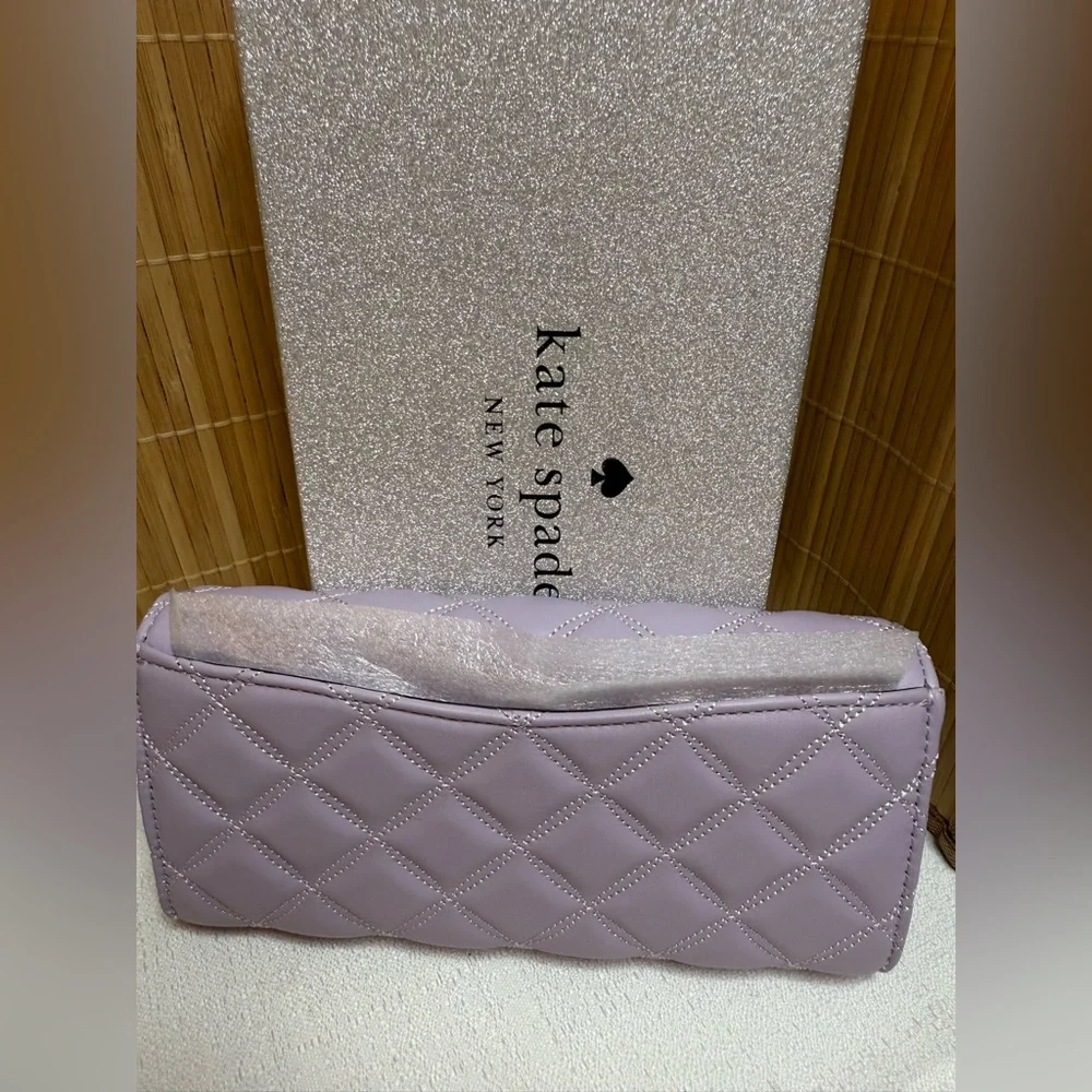 Kate Spade Quilted Lilac Wallet